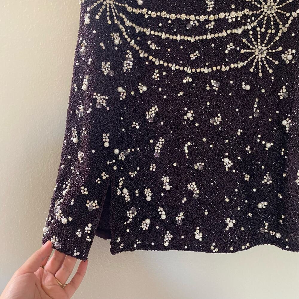 NWT Clio Peppiatt Wren Embellished Mini Dress - Jelly sz XXL - Picture 4 of 12